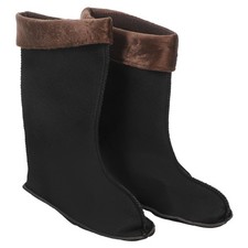 Cold Weather Boot Socks Insulated Liners Fleece-lined Rain Boots