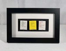 Framed Charles Bukowski Matchbook Poems Rare Jay’s Engraving Limited #1 / 3  Art