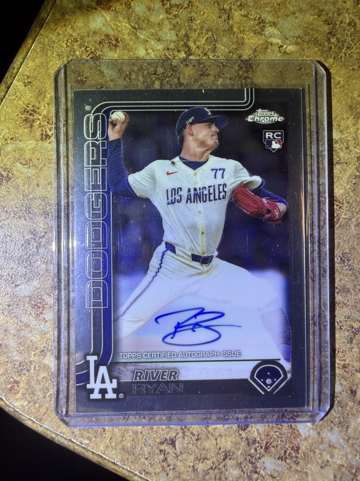 2025 Topps Chrome - Rookie Autographs River Ryan #RA-RR (AU, RC)