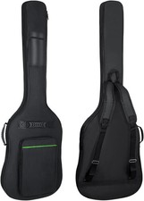 Bass Guitar Hard Case Fits Most Standard Electric Bass Guitars Hardshell Black