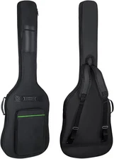 Bass Guitar Hard Case Fits Most Standard Electric Bass Guitars Hardshell Black