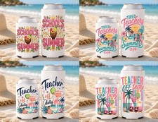 Teacher Off Duty Summer Drink Coozie PERSONAL...