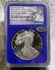 2016 W PF70 Ultra Cameo ASE American Silver Eagle $1 US Mint Congratulation Set