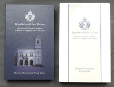 Euro KMS San Marino, 2012, Off. Kursmünzensatz, Proof Set, Original Etui