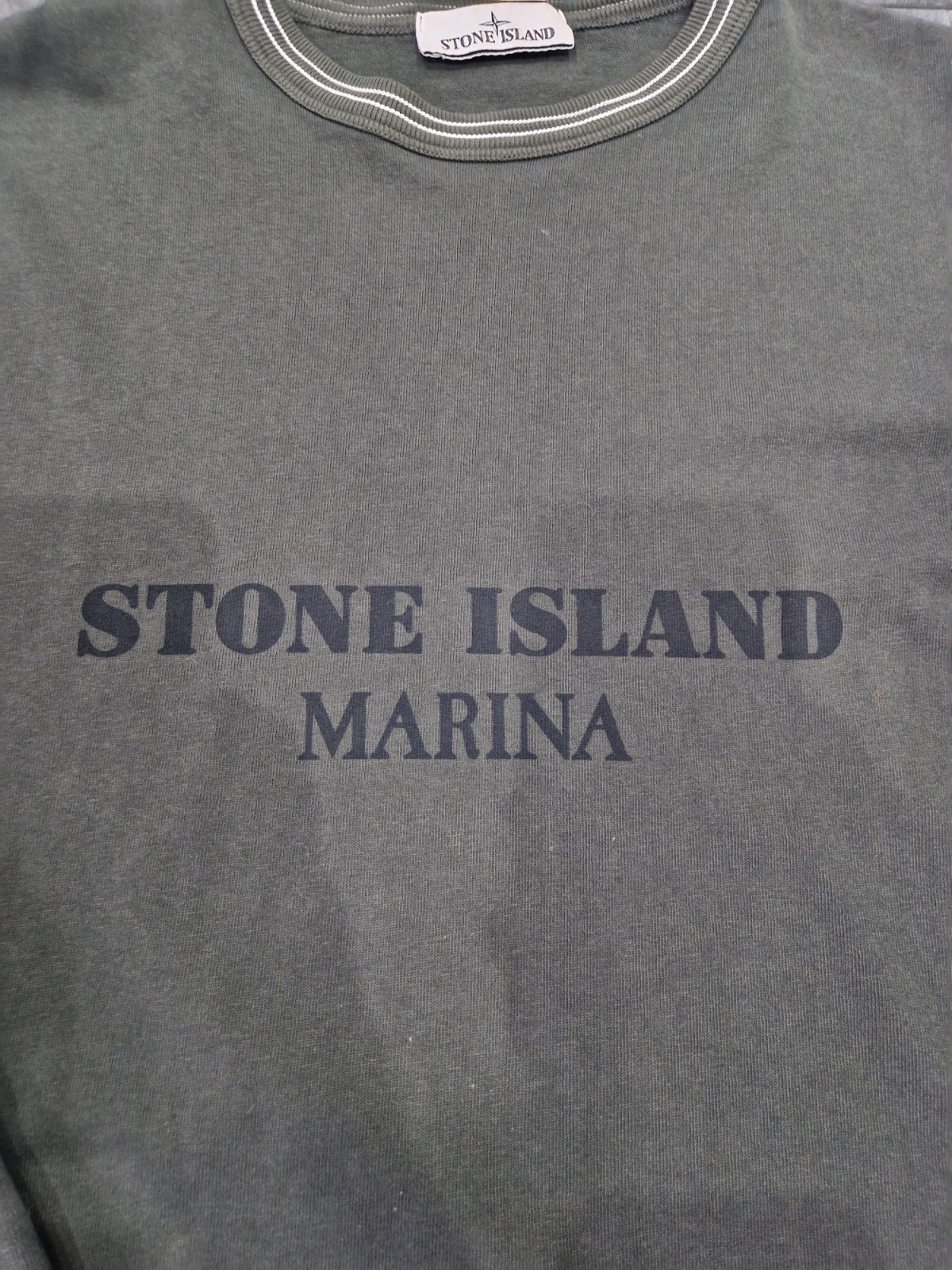 Stone Island Marina Rare Long Sleve T Shirt Medium image 2