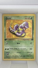 Ekans 56/82 Common Team Rocket Pokemon 1st Edition NM