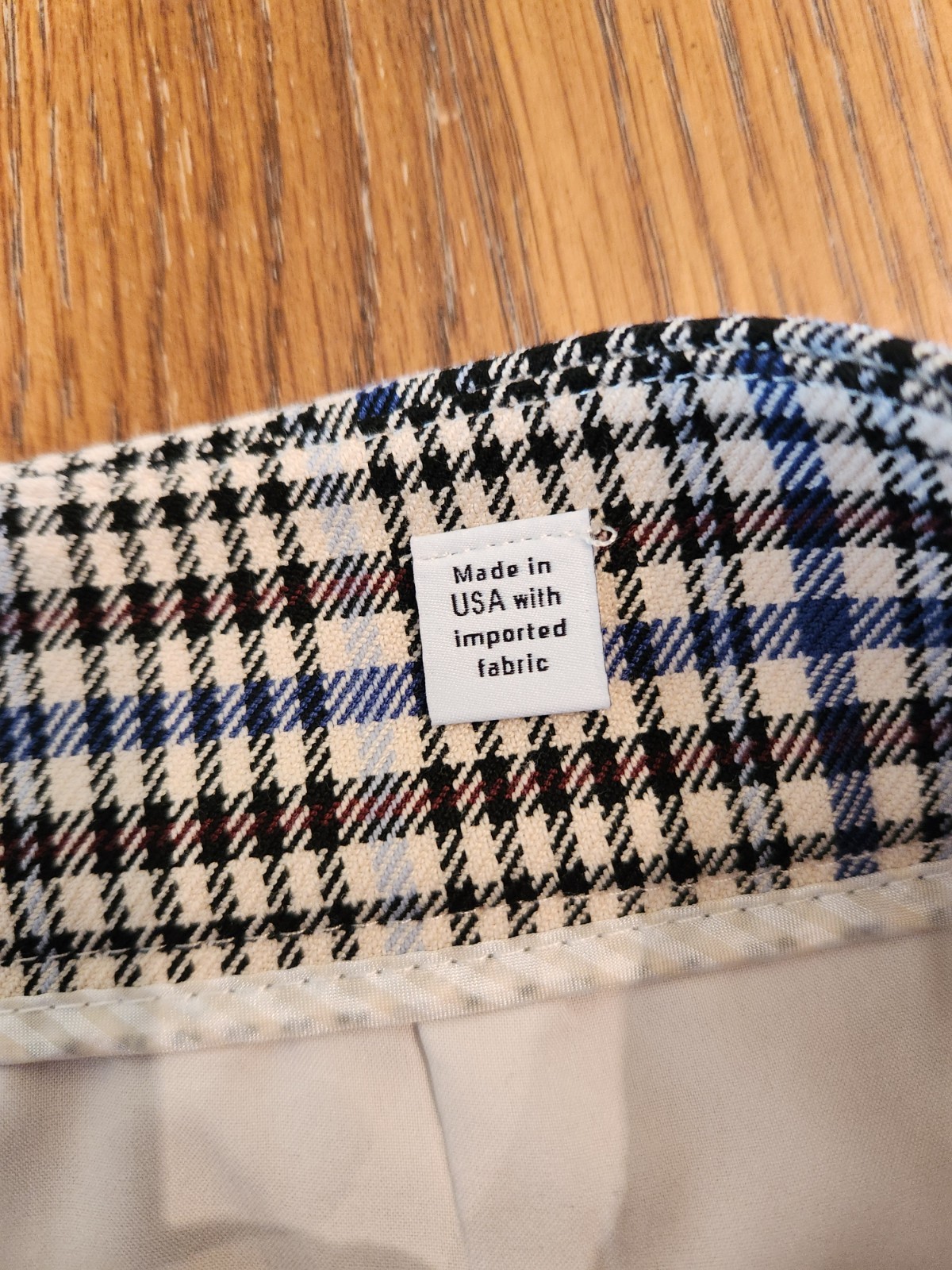 Veronica Beard Brixton Plaid Cropped Wide Leg Pants Size 12 image 5