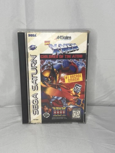 X-Men: Children of the Atom (Sega Saturn, 1996) CIB 