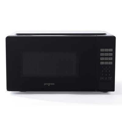 Progress Digitale Solo Mikrowelle 20L 700W 8 Auto Cook Voreingestellte Funktionen Schwarz