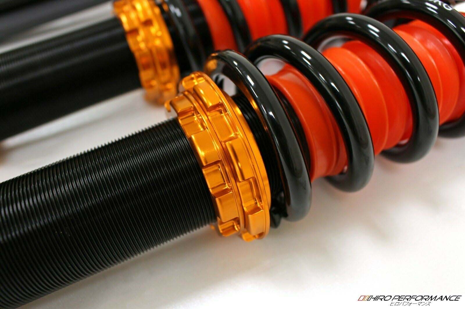 HIRO Performance Adjustable Coilovers Lowering Coils for 1998-09 Bentley Arnage