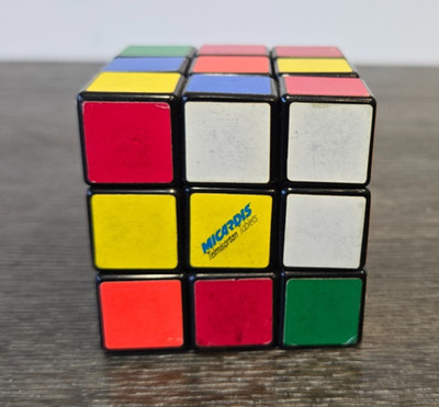 Vintage 1980 s Rubik s Cube Estate Find Original