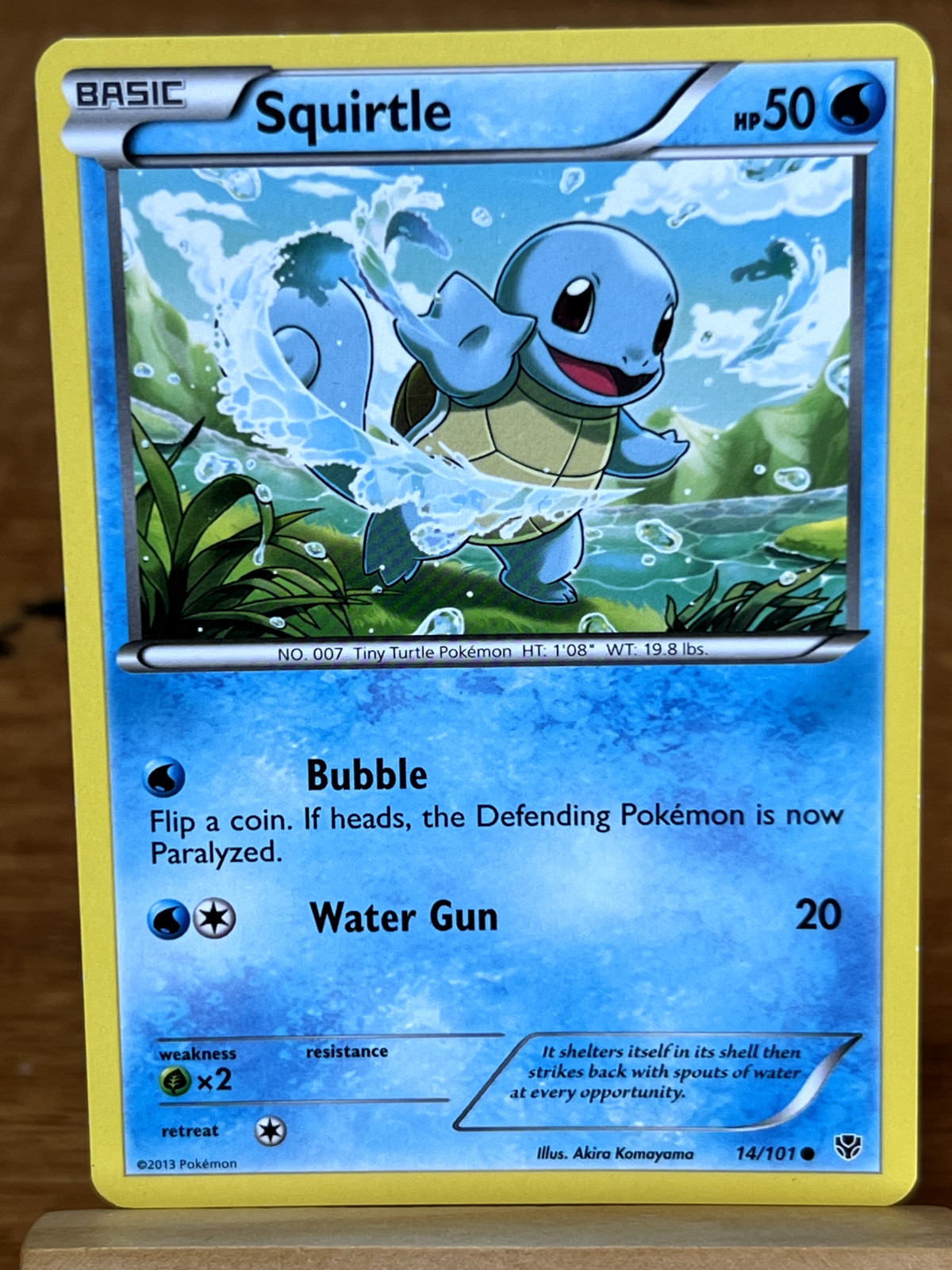Pokémon TCG Squirtle 14/101 Plasma Blast Common LP