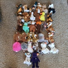 TY Beanie Babies LOT of 32pc with Princess Diana