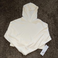 Alo Yoga Muse Hoodie Ivory Xs 108 Nwt
