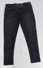 Vintage Y2K Lip Service Goth Emo Skull embroidered Jeans Skinny Jeans