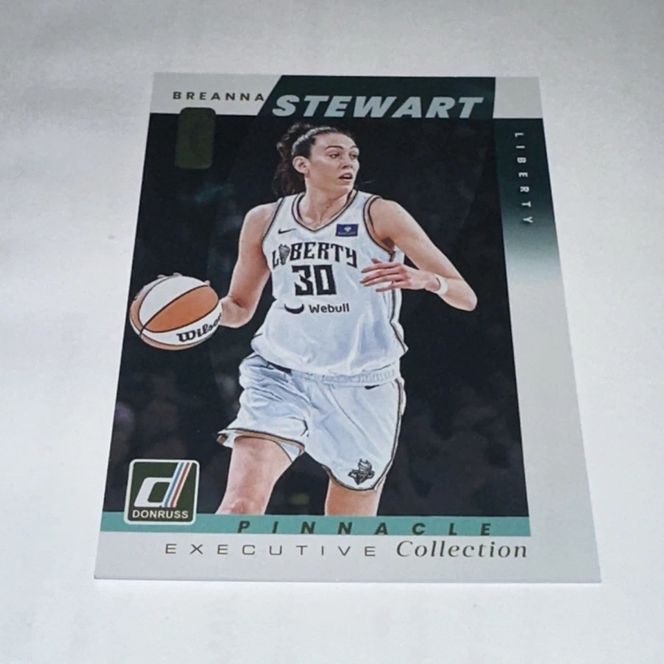 Breanna Stewart 2025 Donruss Pinnacle 97 Colección Ejecutiva SP Liberty Raro 🔥 Foto 4 de 4