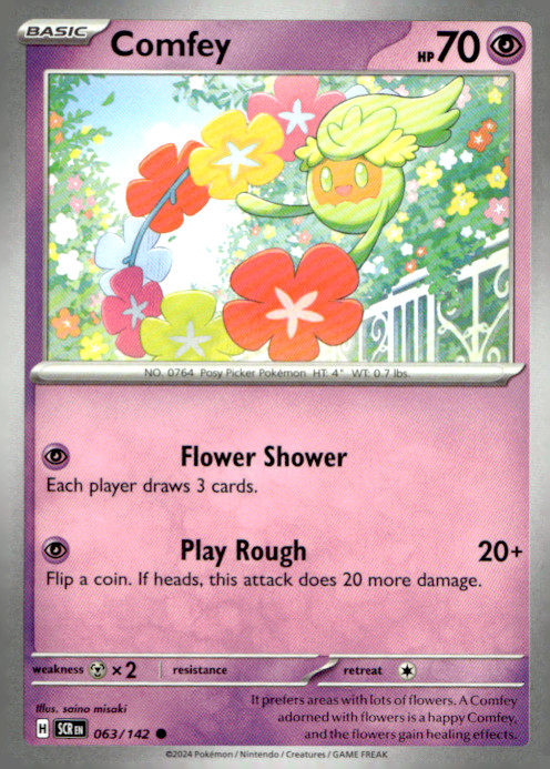 Comfey Common SV07: Stellar Crown 063/142 NM