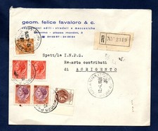 RACCOMANDATA PER AGRIGENTO DEL 1976 CON SIRACUSANA