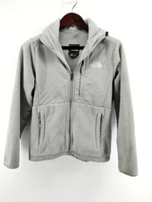 The North Face Women's Jacket Fleece Full Zip Gray Polartec Size small