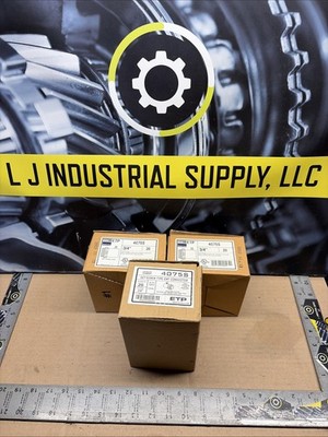 NEW! [Qty-60!] EGS 4075S 3/4  ETP Set-Screw EMT Couplings _FAST SHIPPING!