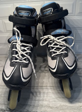 Bladerunner Pro 80 Men's Inline Roller Blade Size 10 Blue Black Lightly Used