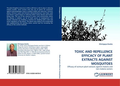 Eliningaya Kweka | TOXIC AND REPELLENCE EFFICACY OF PLANT EXTRACTS AGAINST...