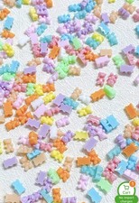 20pcs/bag 3D Nail Charms Candy bears Random Mixed Resin For Acrylic Nail Art