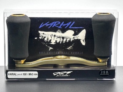 DRT VARIAL P.C.D 100 MK-3 Rim Gold Handle Both + Shimano Left Nut