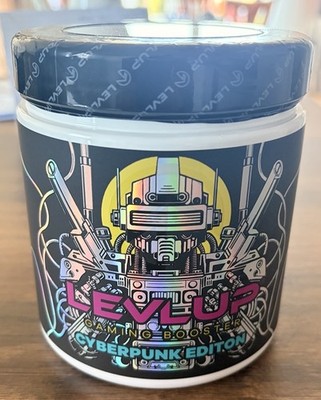 LevlUp Gaming Booster: Cyberpunk Edition Ungeöffnet NEU / OVP Energy Drink