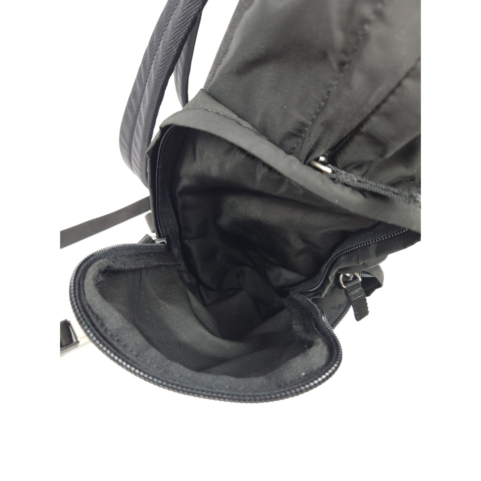 Prada triangle logo nylon multipocket backpack - image 12