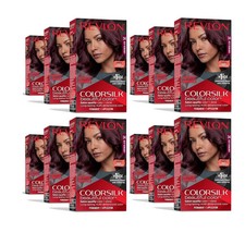 Pack of 12 - 1 Case Revlon ColorSilk Hair Color 34 Deep Burgundy