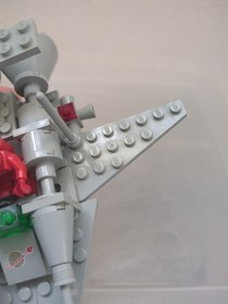 Vintage EXC LEGO Space Set 6861 X-1 Patrol Craft Complete w/ Box, Manual