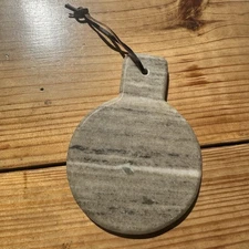 Vintage Marble Cheese Board or Spoon Rest | Farmhouse Kitchen Decor