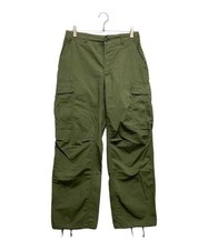 US Army 60s Jungle Fatigue Pants Khaki Cotton S Military Vintage Casual