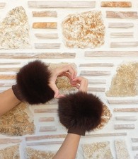 Real Fur Fox Cuffs
