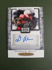 2021 SAGE PREMIER DRAFT RC DEDRICK MILLS AUTO SIGNED #A42 NEBRASKA CORNHUSKERS