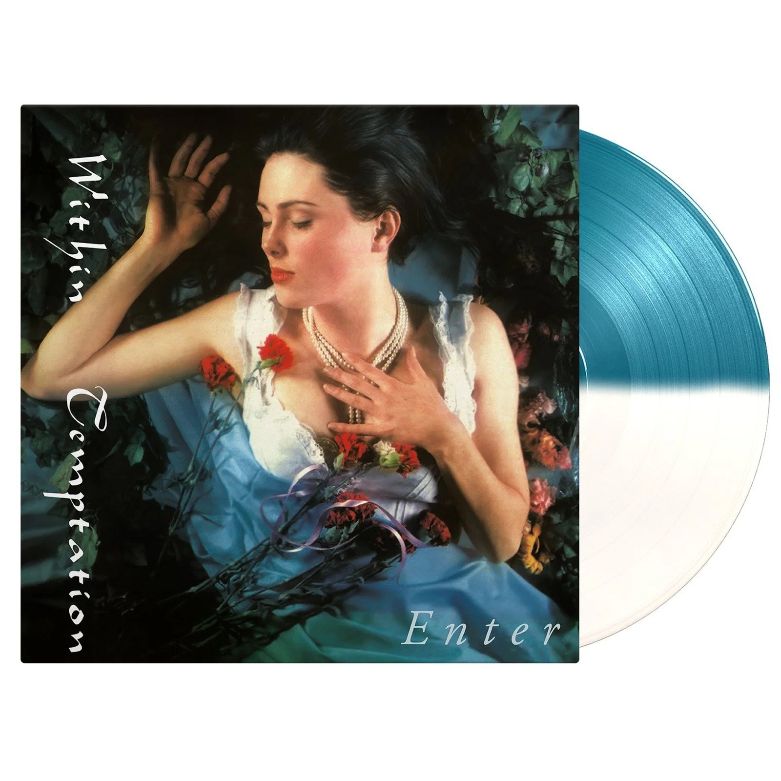 Within Temptation Enter (30Th Ann.) Colored Vinyl LP Half Blue Half White