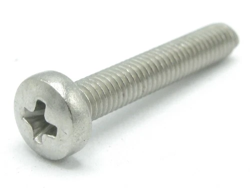 M3-0.5 x 18mm Stainless Steel Phillips Pan Head Machine Screw, 85pcs - product listing photo