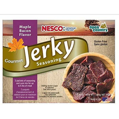 Nesco BJM-6, Gourmet Jerky Seasoning, Bacon Maple Flavor, 3Count, 7.40...