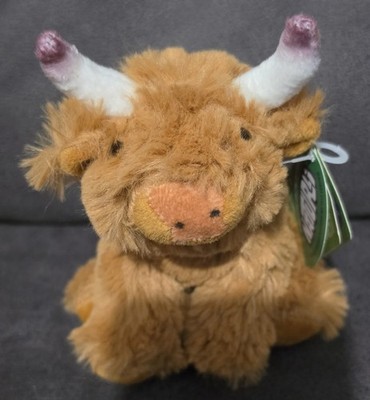 Living Nature Smols Highland Kuh Stofftier - Neu mit Etikett - 15 cm