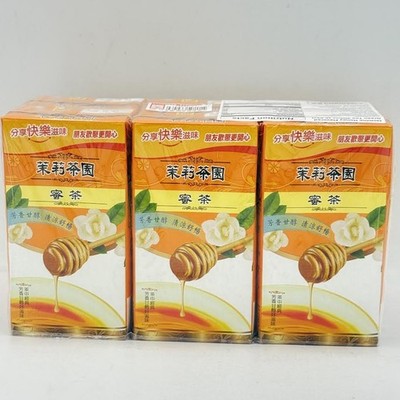 Kuang Quan Jasmine Honey Flavored Green Tea 300ml/(6pack)光泉茉莉茶園蜜茶