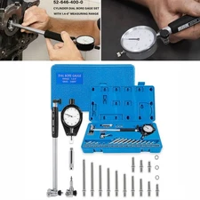 For Deep Engine Cylinder 52-646-400-0 Dial Indicator Bore Gage Gauge Kit 1.4"~6"