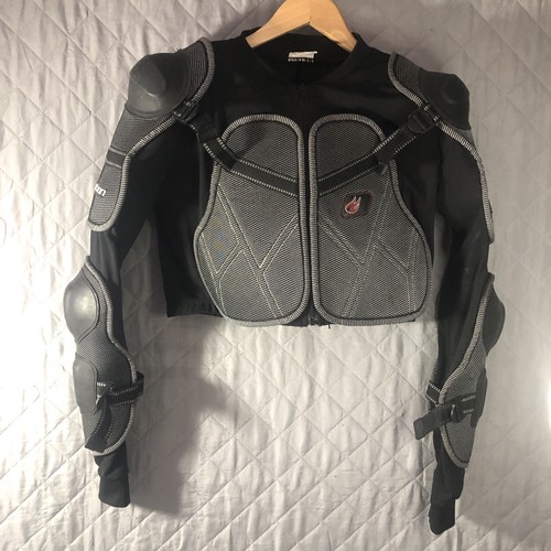 IGNITION NITRO MOTO MOTOCROSS BIKE GUARD PROTECTOR BODY ARMOR BLACK  size XL