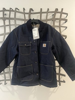 Carhartt WIP OG Chore Coat (winter) Michigan Maitland Denim Men s L