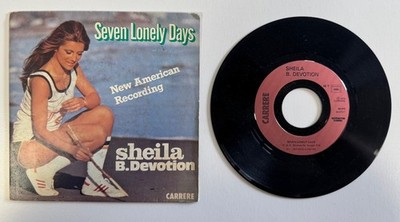 SHEILA & S.B DEVOTION Seven Lonely Days, Sheila Come Disque 45T 7'' Vinyl / V08A