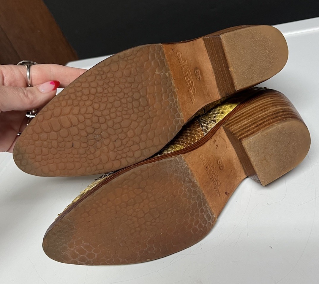 $220 Wandering Coyote Real Snake Python Bright Ye… - image 6