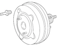 POWER BRAKE BOOSTER 4461030A30 2007-2011 LEXUS GS350