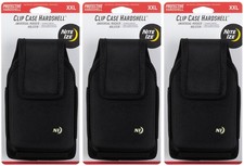 Nite Ize Clip Case Hardshell Universal Rugged Holster, XXL - Vertical 3-Pack