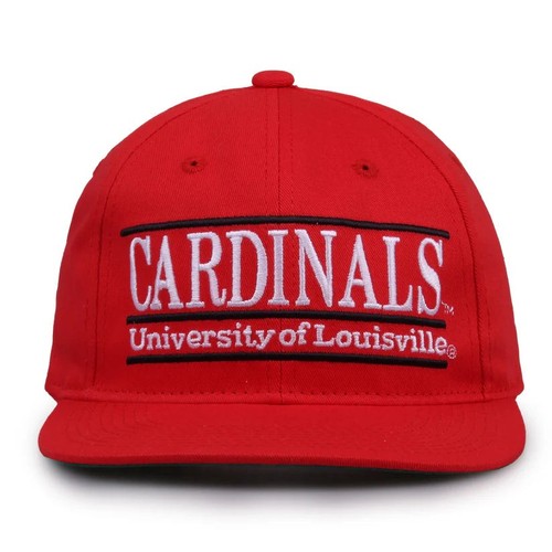 Louisville Cardinals Retro Bar Snapback Hat