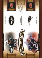 2005 Prestige League Leaders #LL21 Curtis Martin Dillon Alexander Barber Card